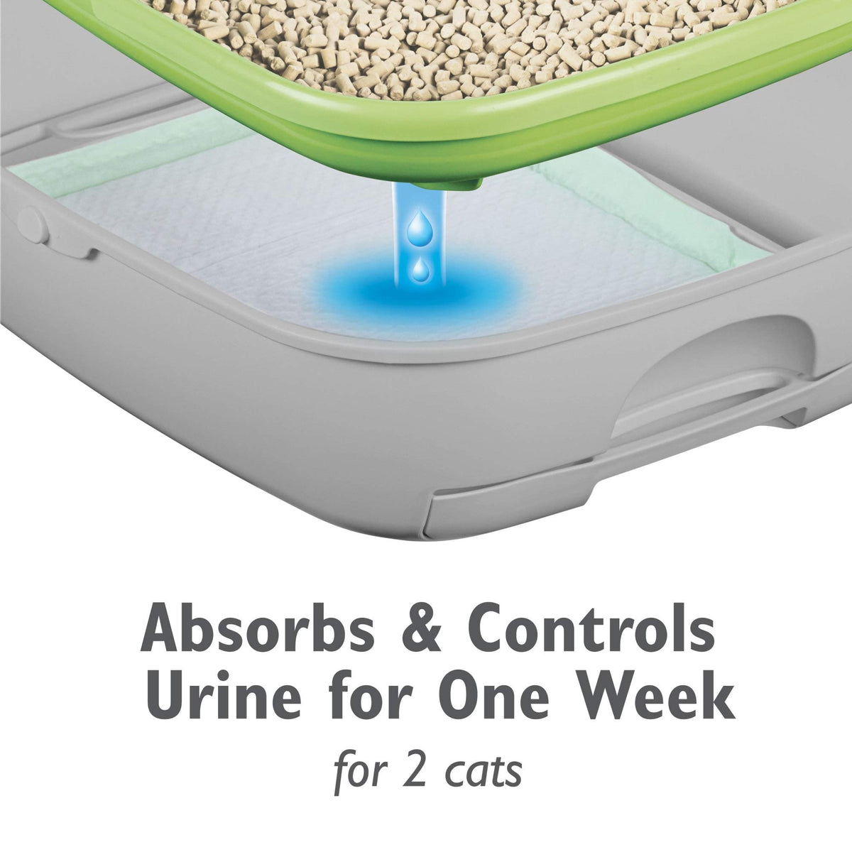 Purina Tidy Cats Cat Litter Breeze Pads Refill Pack Multi Cat Litter Pads - 8 ct. Bag
