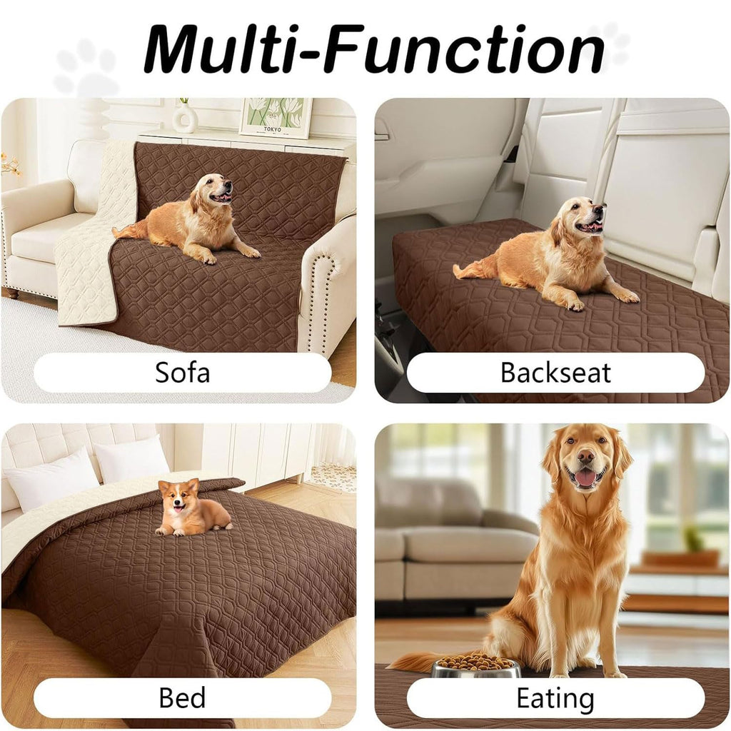hyha Waterproof Dog Bed Blanket - Soft Pet Blanket & Sofa Cover for Dogs