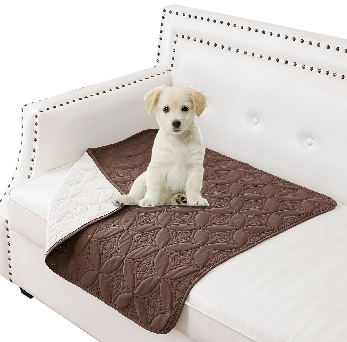 Tuffeel Waterproof Couch Cover for Dogs - Washable Pets Furniture Protector