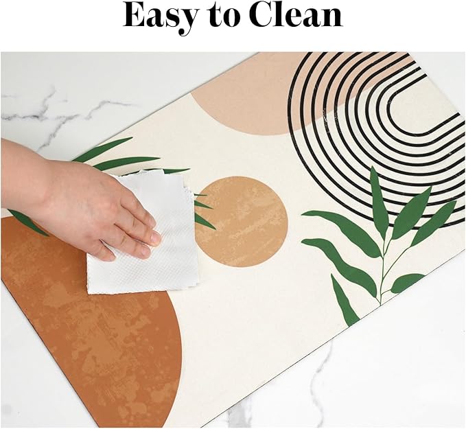 Dog Food Mats for Floors, Absorbent Dog Bowl Mat for Food and Water Dispenser, Quick Dry Cat Food Mat Pet Supplies