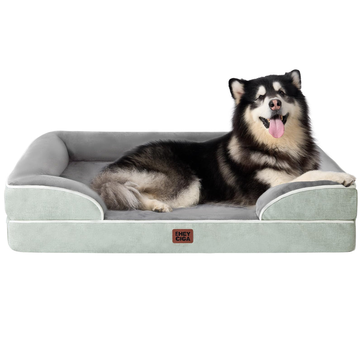 EHEYCIGA Orthopedic XXL Dog Bed, Waterproof Washable XL Big Pet Bed 48"