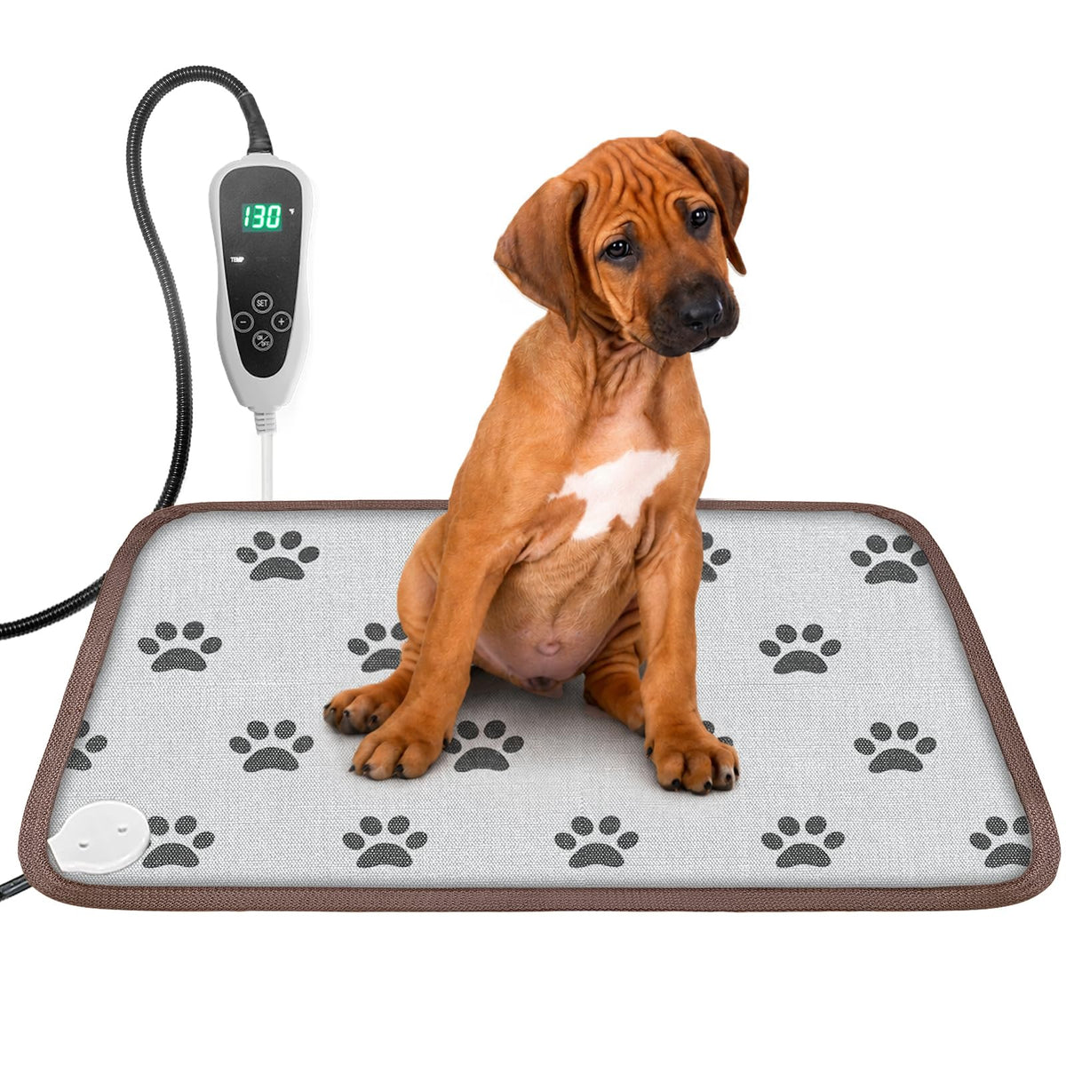GOLOPET Pet Heating Pad for Small Dogs 22x18in with Normally Open Function