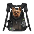 WOYYHO Pet Dog Carrier Backpack, Ventilated Mesh Small Dog Front Backpack