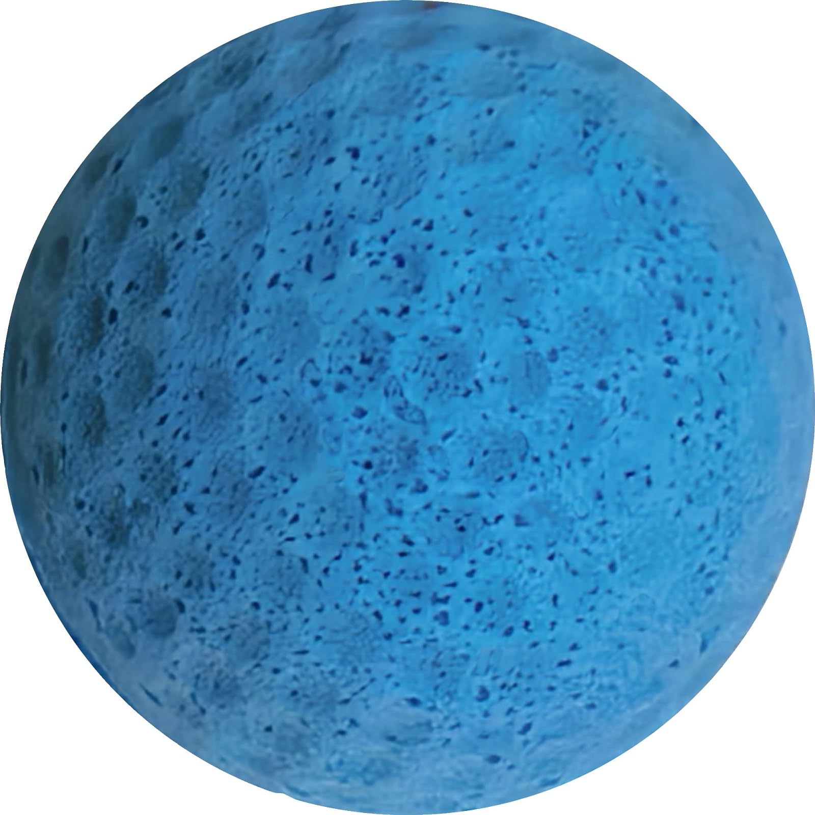 Cat Golf Balls for Indoor Kitten Toys - Interactive Sponge Foam Soccer Balls (Blue)