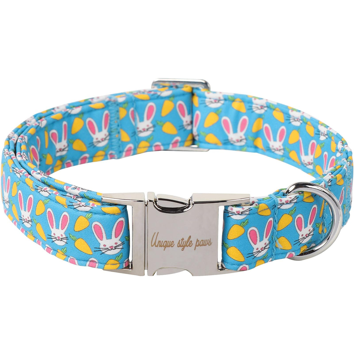 Unique style paws Dog Collar Metal Buckle Painting Banana Leaves Collar Gift Durable Cute Collar for Small Medium Large Boys Girls Dogs