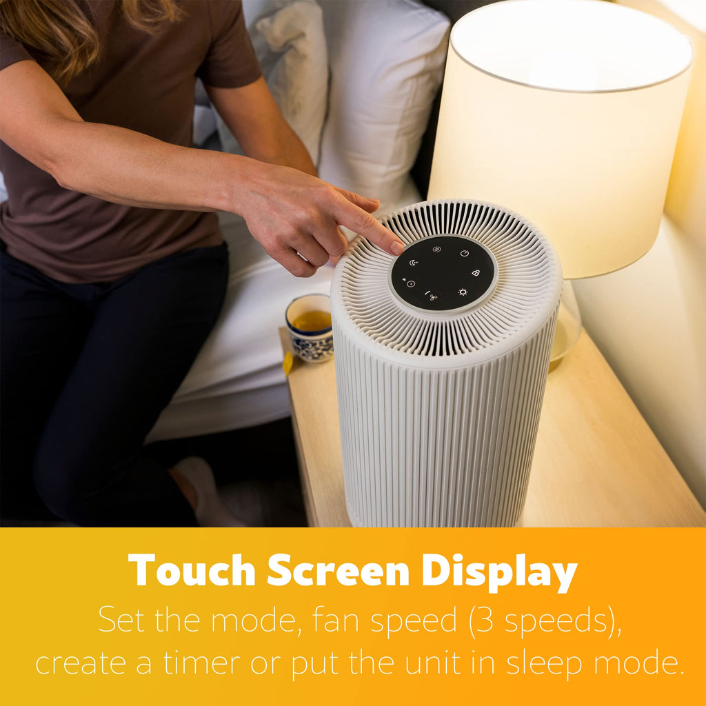 Kenmore Air Purifier with H13 True HEPA Filter, Covers Up to 850 Sq.Foot