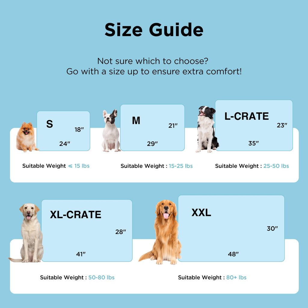 Bedsure ArcticMax™ Cooling Mat for Medium Dogs,Q-Max>0.5 Chill Fiber,29In