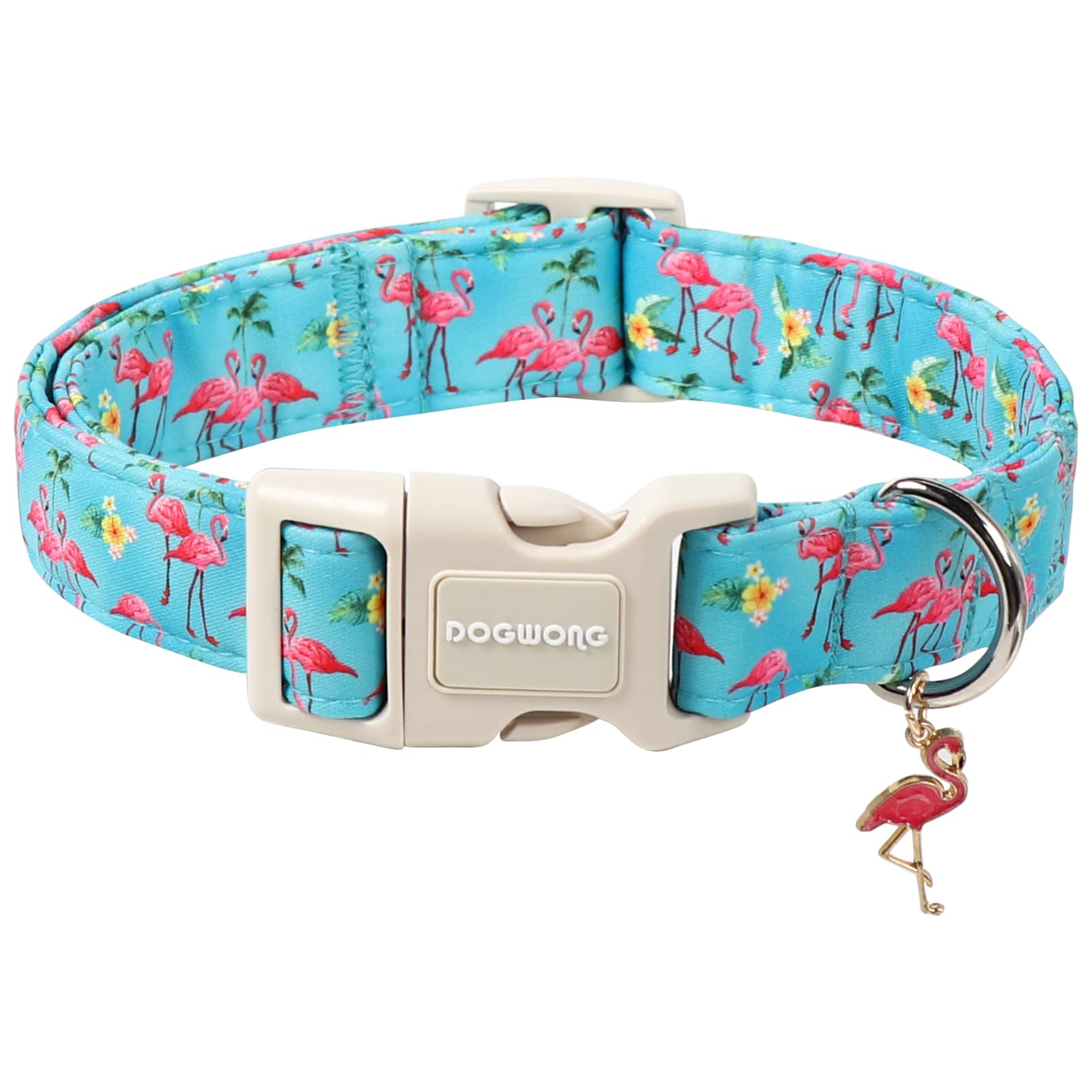 DOGWONG Fall Pumpkin Dog Collar- Cute Daisy Pumpkin Dog Collars Adjustable Orange Halloween Thanksgiving Dog Collar for Small Medium Large Dogs M — XS — L — M