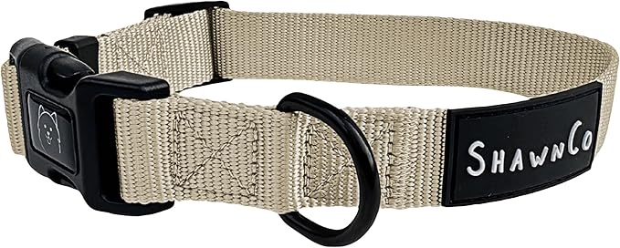 ShawnCo Dream Walk Dog Collar- Premium, Adjustable and Comfortable Pet Collar for Small, Medium, Large and Extra Large Dogs (USA Flag,S)
