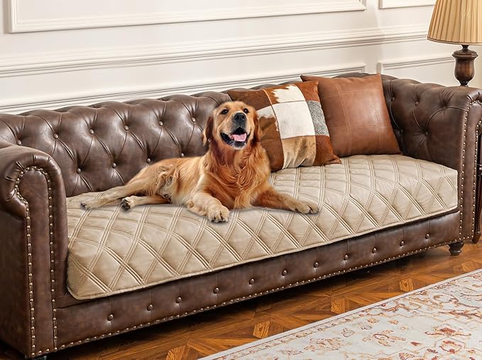 Ameritex Waterproof Dog Bed Cover Pet Blanket with Anti-Slip Back for Furniture Bed Couch Sofa — 30x90 Inch (Pack of 1)