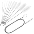 CiaraQ 11-Piece White Tube & Pipe Cleaning Brush Set