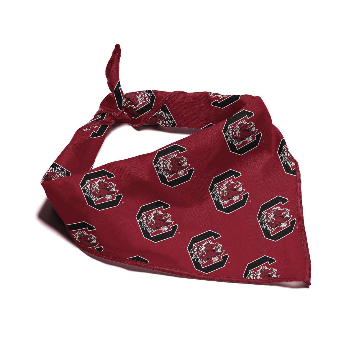 Oklahoma Sooners Officially Licensed Bandana for Dogs and Cats | Fits Pets Great Gift Idea | Easy-to-Tie (Small, 13")