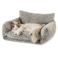 Hollypet Cat Bed Small Dog Orthopedic Couch Beds for Pets up to 20 lbs