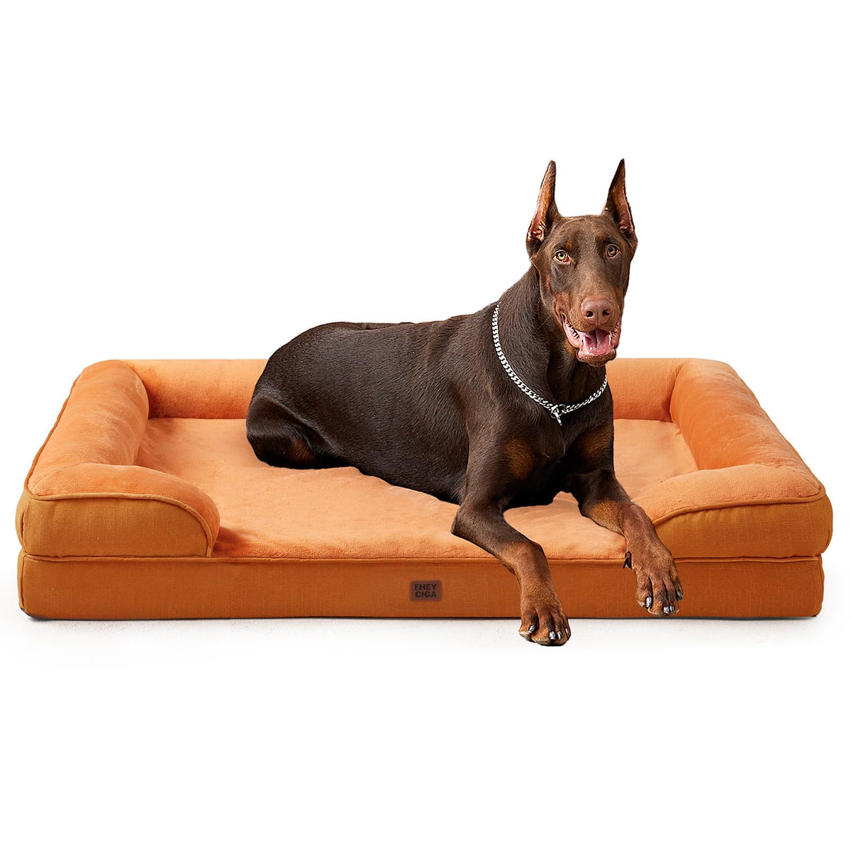 EHEYCIGA Orthopedic XXL Dog Bed, Waterproof Washable XL Big Pet Bed 48"