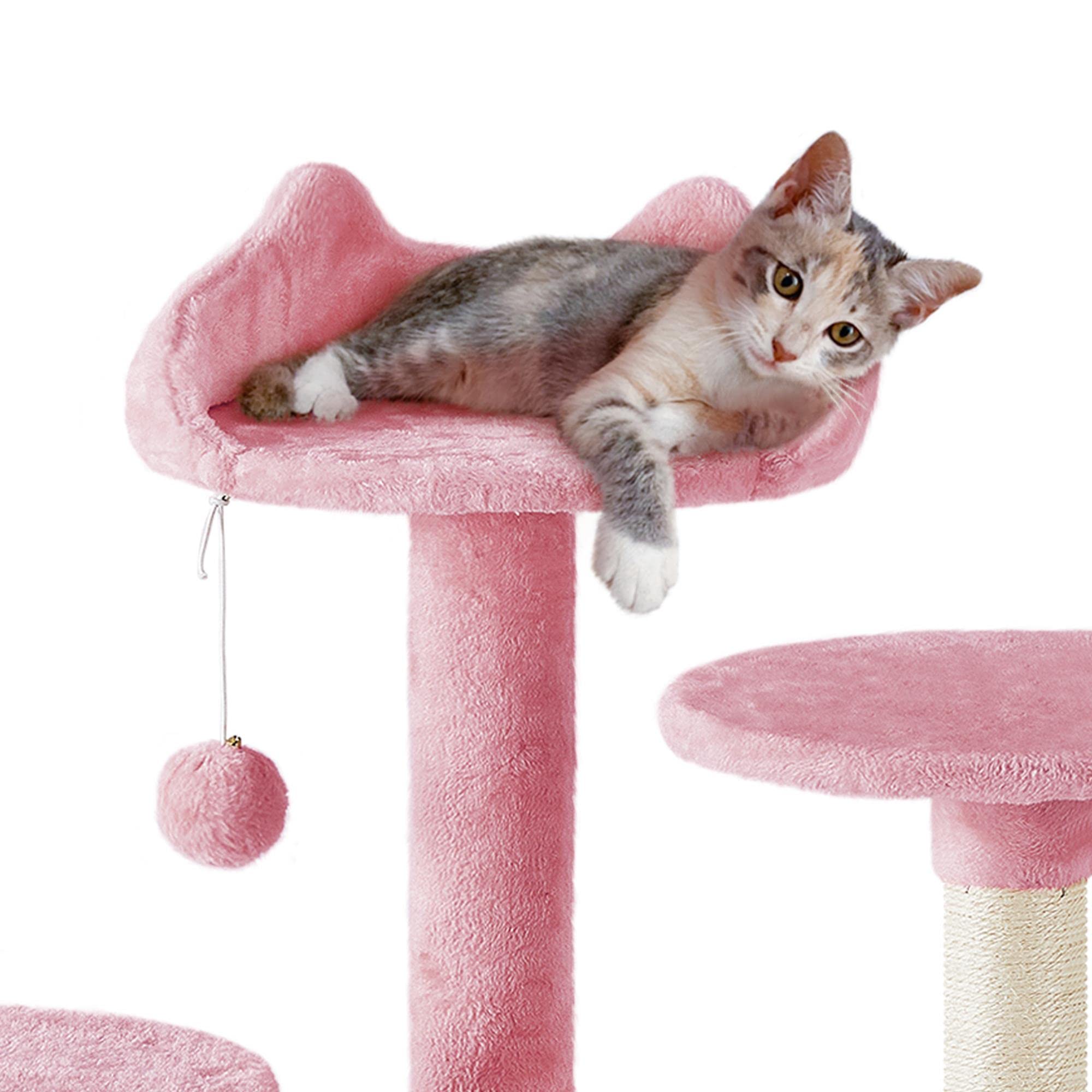 Yaheetech 70in Multi-Level Sturdy Cat Tree, Condo, Sisal Scratching Posts