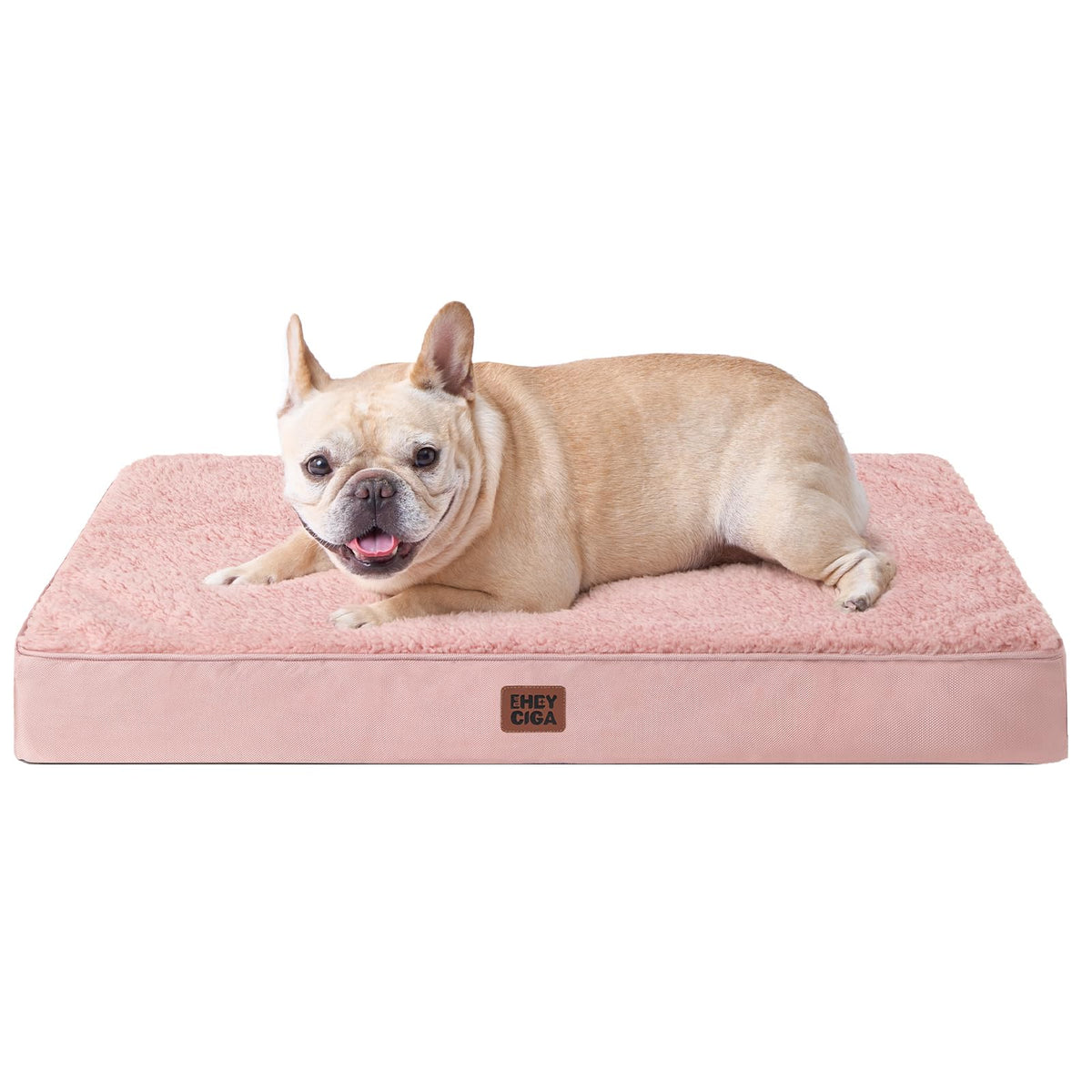 EHEYCIGA Orthopedic Dog Beds, Egg Crate Dog Bed Pet Mat with Washable Removable Cover, All Size Dogs