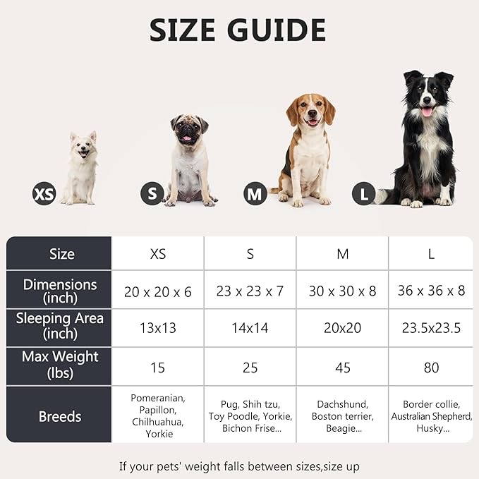 MIXJOY Orthopedic Dog Bed Comfortable Donut Cuddler Round Pet Beds Ultra Soft Washable Dog and Cat Cushion Bed (20''/23''/30'') (30'', Brown)