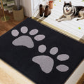 Buganda Dog Door Mat for Muddy Paws 47x24, Absorbent Doormat for Inside — 40.0"l X 32.0"w X 0.6"th