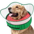 Supet Raised Inflatable Dog Cone Collar to Stop Licking, Soft Dog Cone Alternative After Surgery, Pet Neck Donut Collar for Small Medium Large Dogs