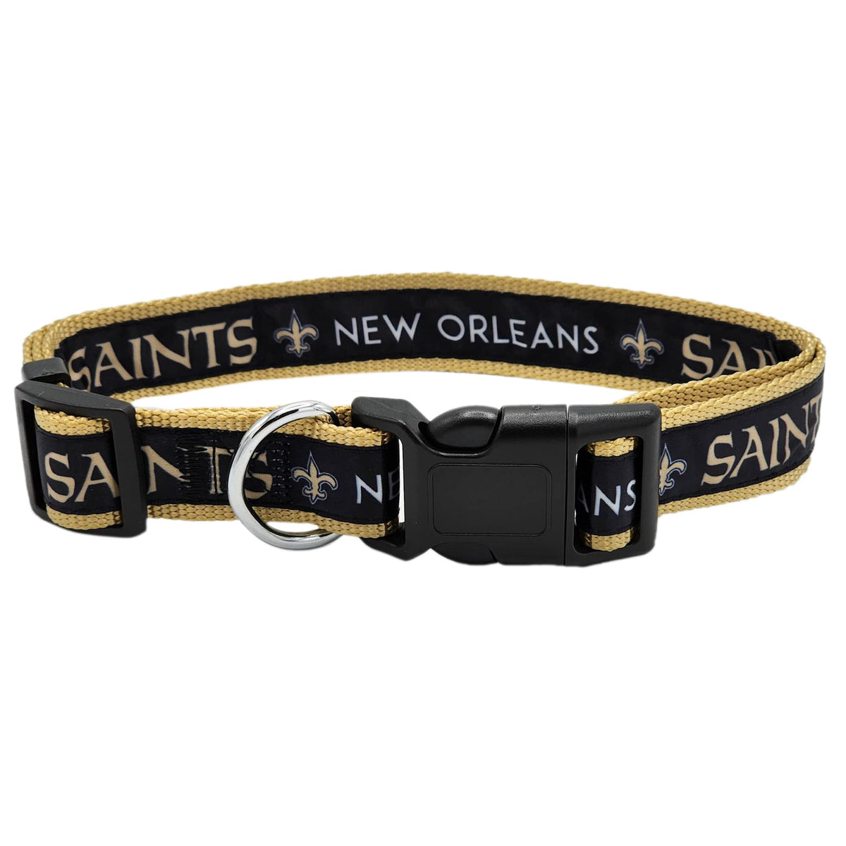 NFL PET Collar Cincinnati Bengals Dog Collar, Medium Football Team Collar for Dogs & Cats. A Shiny & Colorful Cat Collar & Dog Collar Licensed by The NFL
