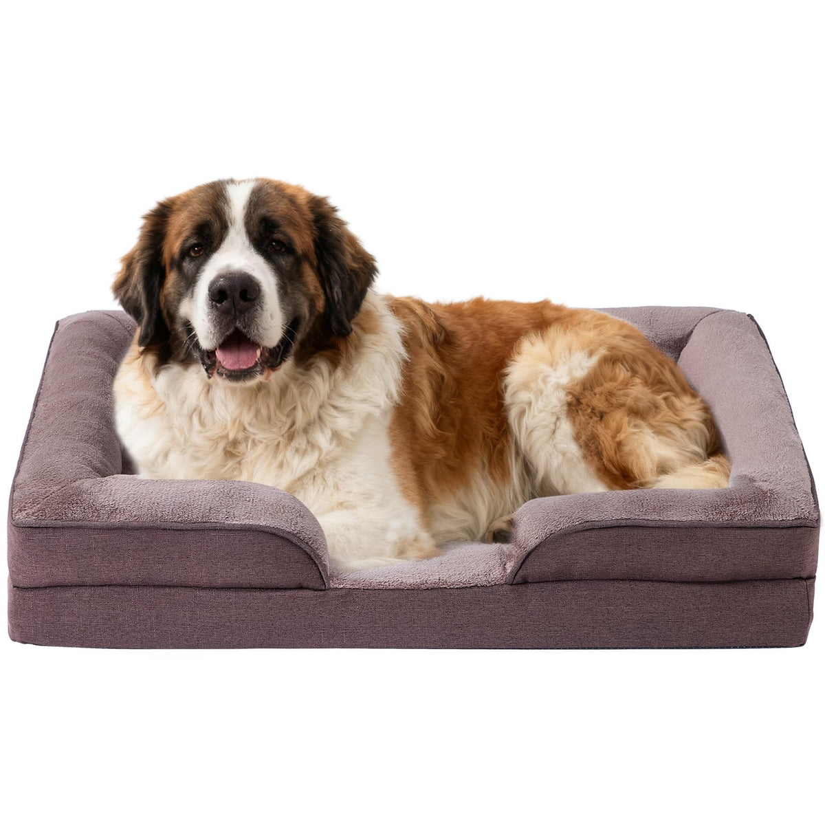 Makigued Medium Orthopedic Dog Bed, Egg Crate Foam, 35 x 24.8 x 6.7 Inches