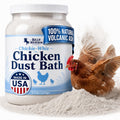 Billy Buckskin Chicken Dust Bath, All Natural Volcanic Ash, USA Made, 5.5lb