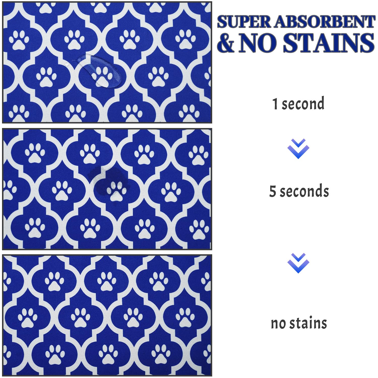 Xspatroias Dog Food Mat 12X20 Inch