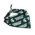 Michigan State Spartans Officially Licensed Bandana for Dogs and Cats | Fits Pets Great Gift Idea | Easy-to-Tie (Large, 28")