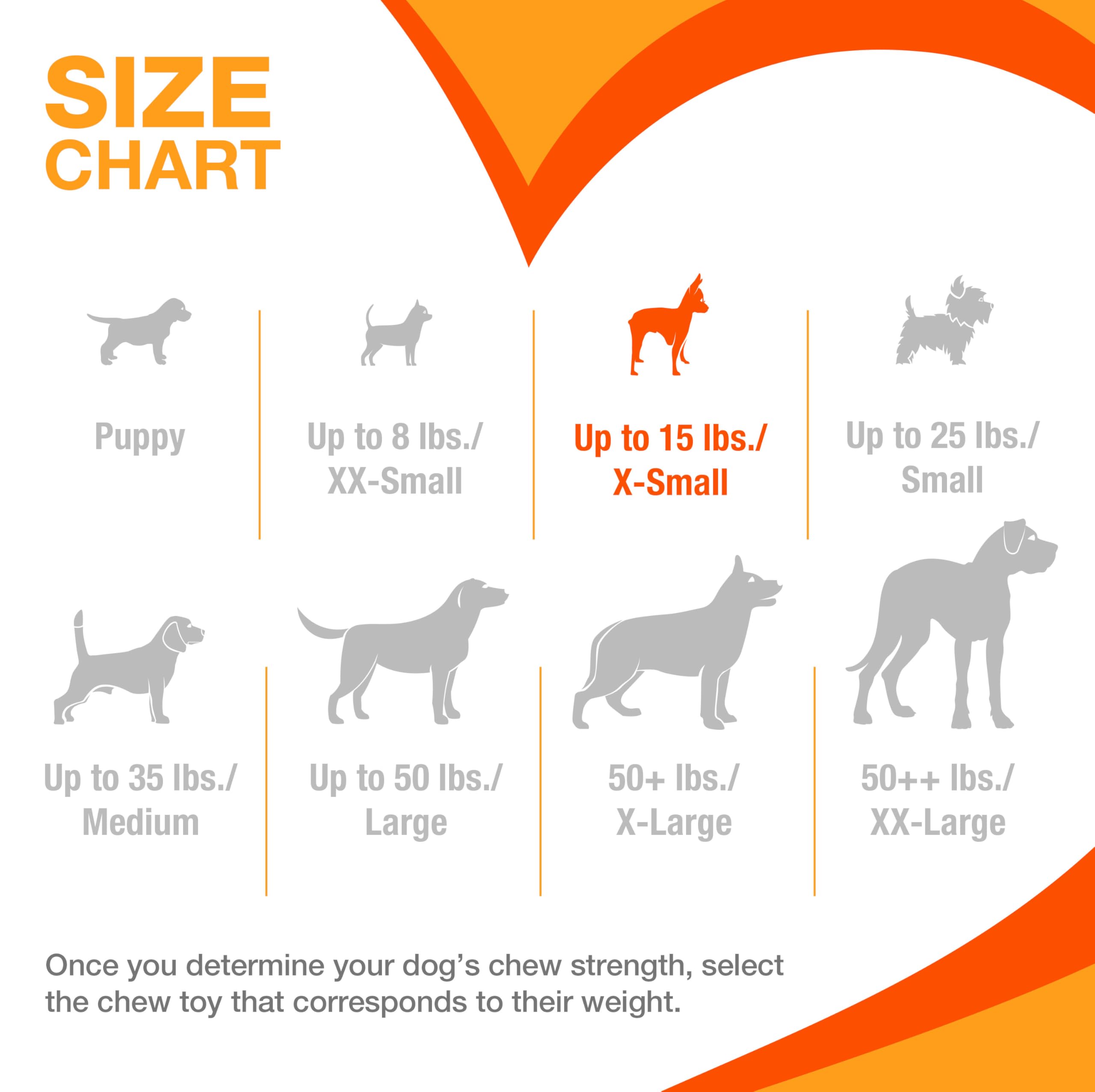 Nylabone Flexi Chew Original Bone Dog Chew Toys, X-Small, 3 Count
