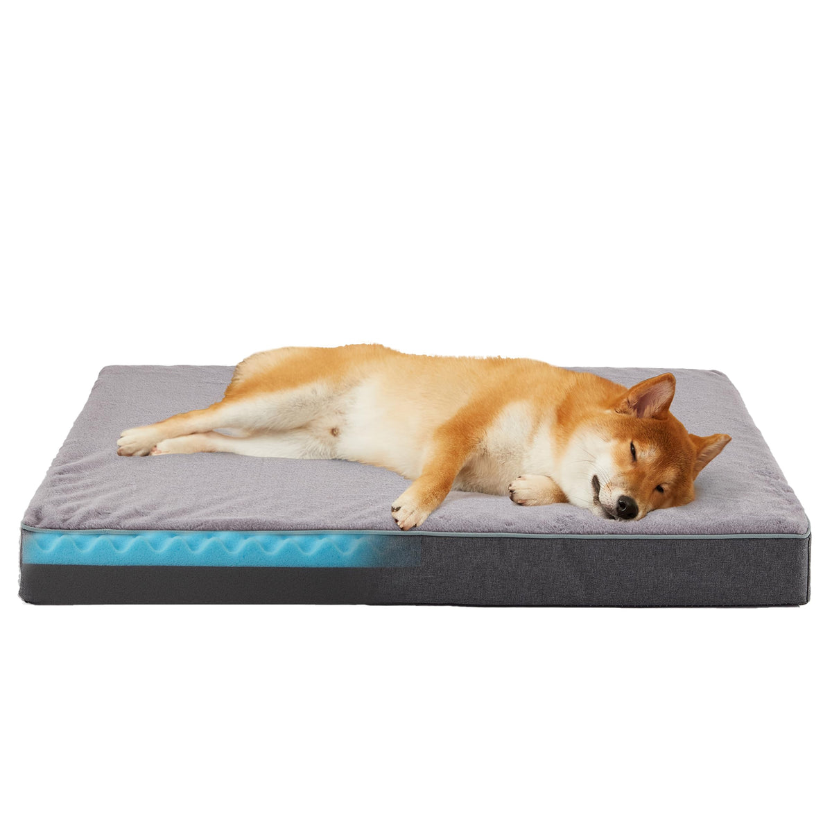 WATANIYA PET Cooling Dog Beds for Large Dogs, 35-Inch Dog Crate Bed