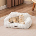ZOMISIA Orthopedic Cat Couch Bed for Indoor Cats, Removable Washable Cover