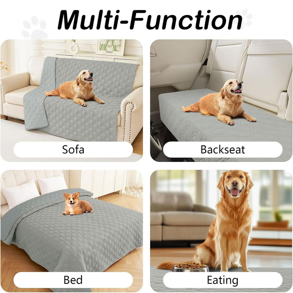 hyha Waterproof Dog Bed Blanket - Soft Pet Blanket & Sofa Cover for Dogs