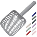 CATSTAG TypeC Cat Litter Scoop - Small Holes (0.11in) Big Size Scooper - Long Handle & Easy Cleaning - Hanger for Litter Box