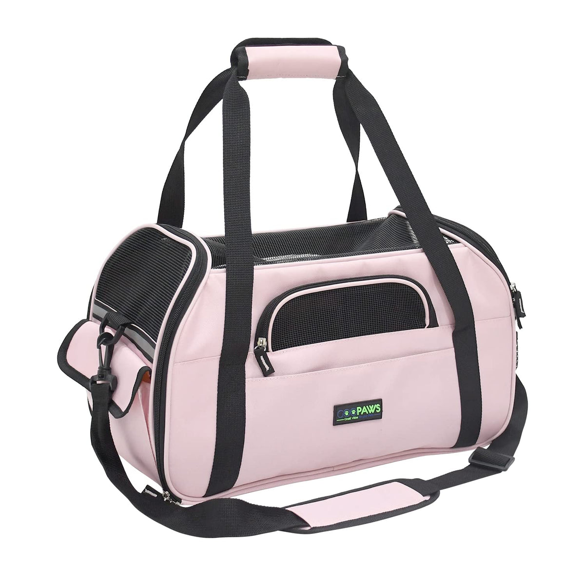JESPET Soft-Sided Airline-Approved Dog & Cat Carrier Travel Bag