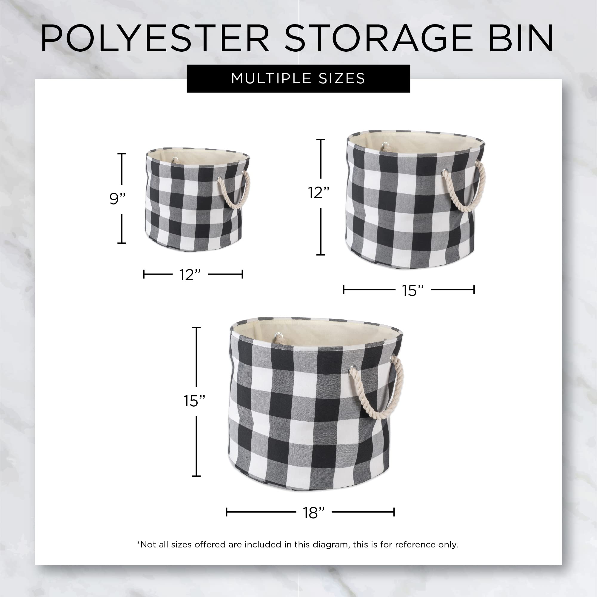 Bone Dry Pet Storage Collection Collapsible Bin, Rose, Medium Round