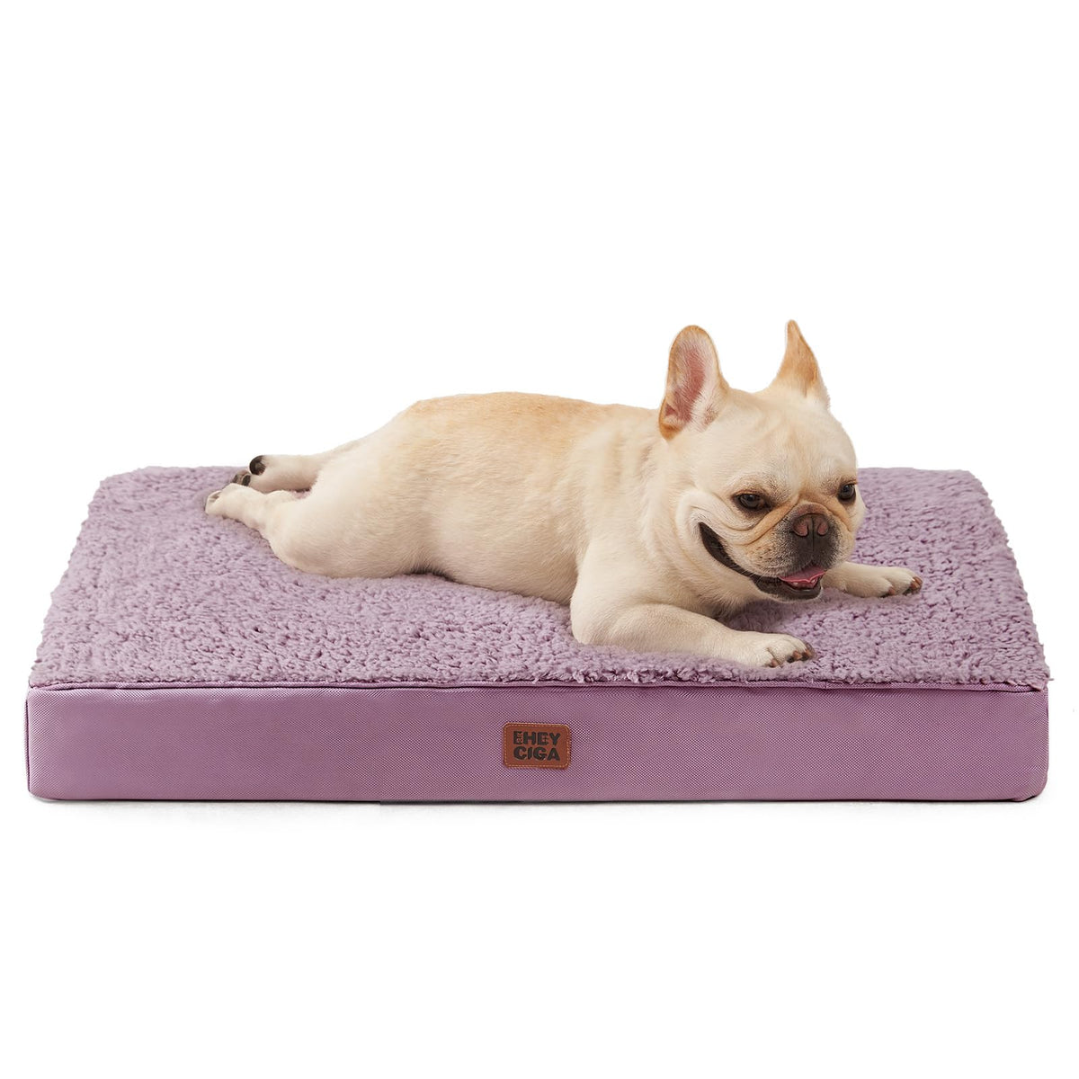 EHEYCIGA Orthopedic Dog Beds, Egg Crate Dog Bed Pet Mat with Washable Removable Cover, All Size Dogs
