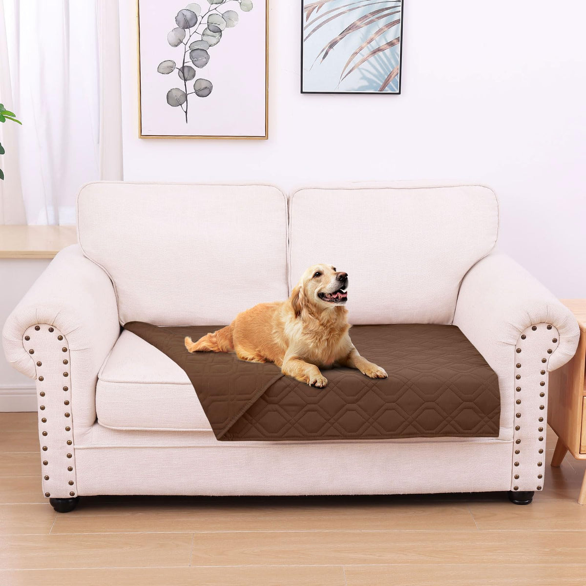 hyha Waterproof Dog Bed Blanket - Soft Pet Blanket & Sofa Cover for Dogs
