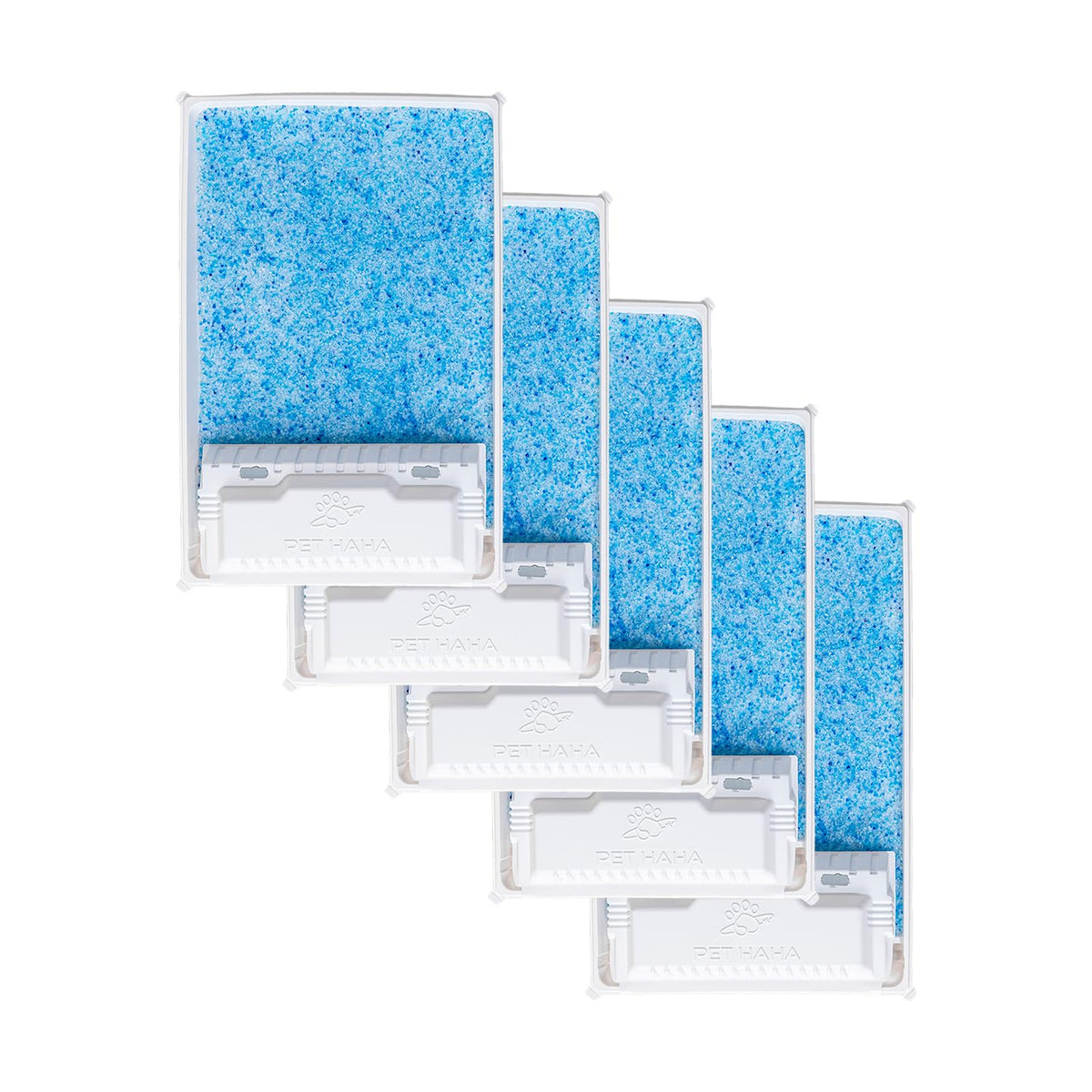 Crystal Cat Litter & Disposable Litter Trays 2 Sets, Compatible with Petsafe Scoop-Free Classic/Legacy/Smart Litter Boxes, Triple Leakproof, Premium Odor Control & Simple one-Hand Disposal