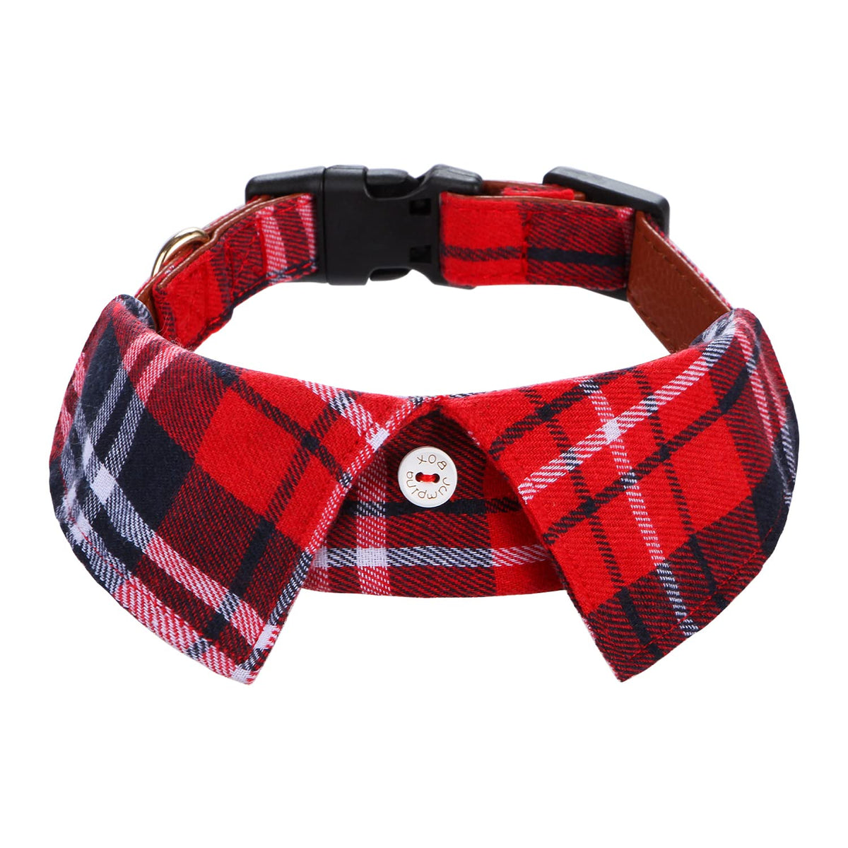 Faleela Cute Soft Girl Christmas Dog Collar with Bow, Bowtie Dog Collar for Boy,Detachable Adjustable Collar for Small Medium Large Pet