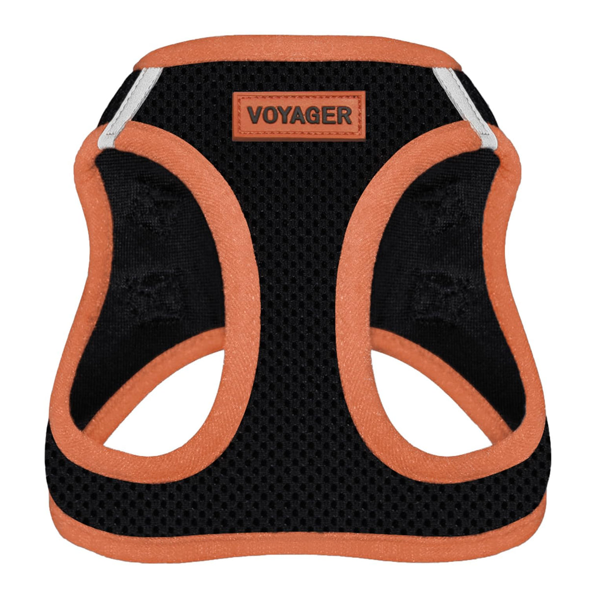 Voyager Step-in Air Dog Vest Harness - Black/Black Trim, Medium