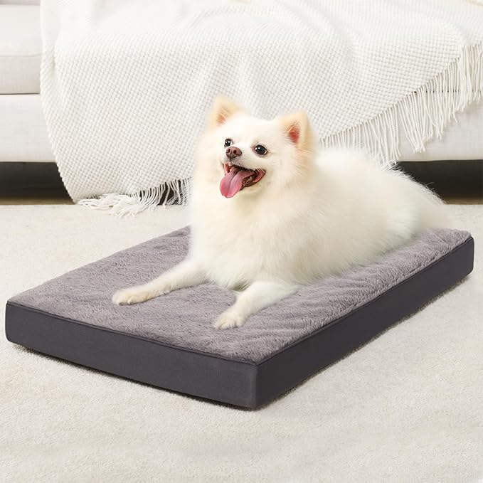 KSIIA Orthopedic Dog Bed for Extra Large Dogs with Waterproof, 47x29