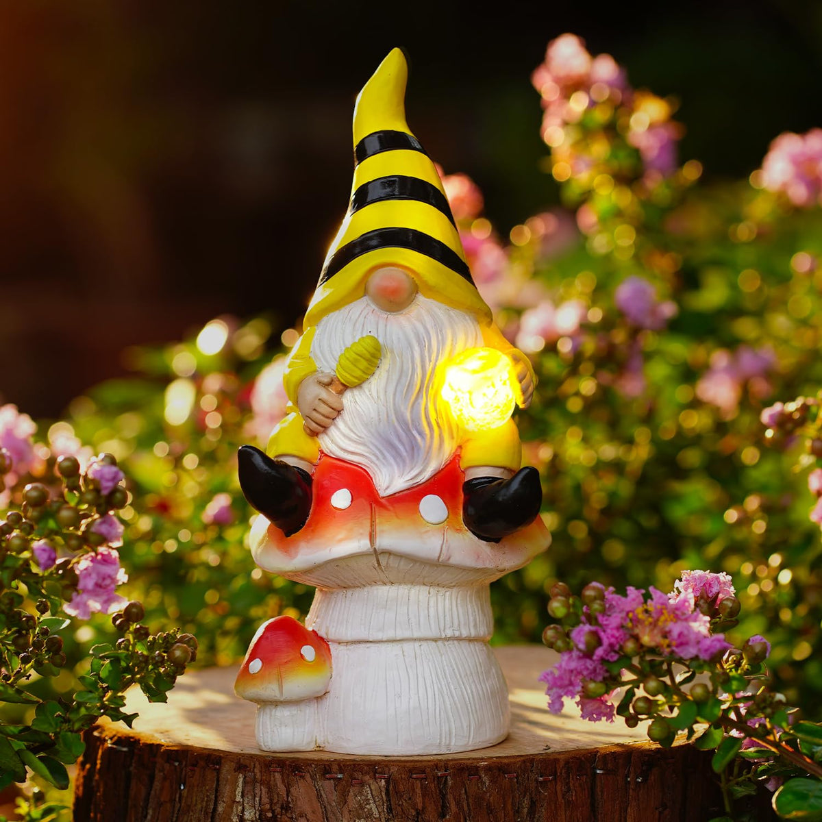 Fashionoda Solar Garden Statue Cat Figurine – Outdoor Decoration with Butterfly for Garden Yard Lawn Home Decor Outside: Unique Gifts for Mom Grandma