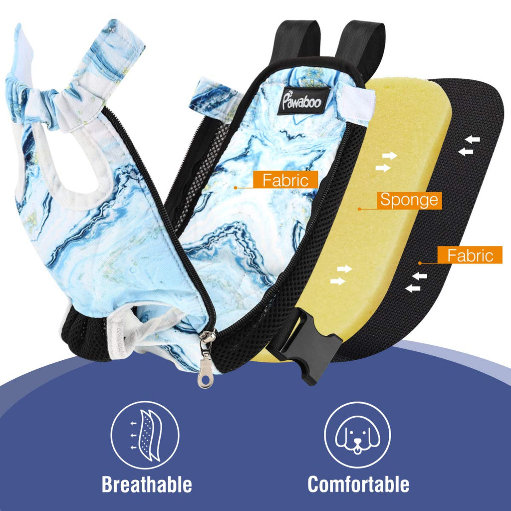 Pawaboo Pet Front Carrier Backpack for Small Medium Dogs