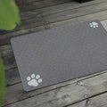 Le courant Absorbent Pet Mat Dog Cat Mat for Floors Waterproof，Cat Placemat Mat for Feeding Bowls - No Stains No Sliding Quick Dry Dog Water Mat Eating Mat Dish Mat-15.7x23.6 in