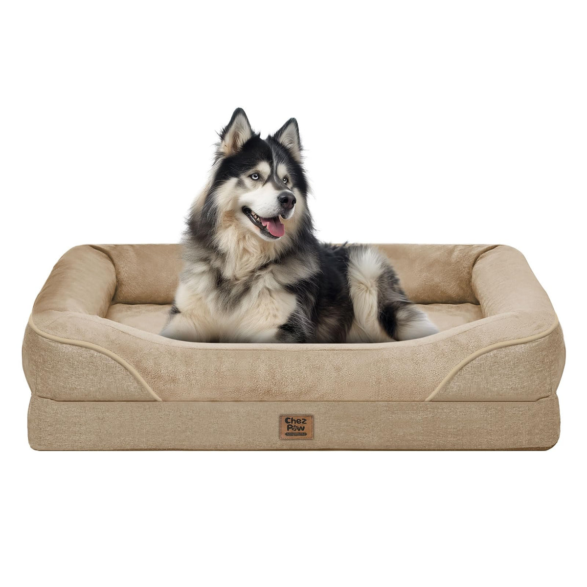 Chez Paw Orthopedic Washable XXL Dog Bed for Extra Large Dogs