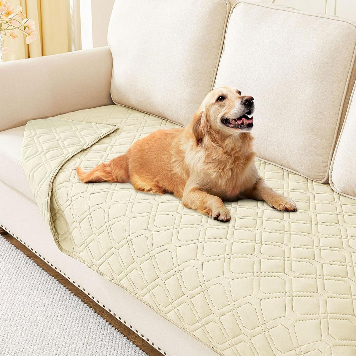 hyha Waterproof Dog Bed Blanket - Soft Pet Blanket & Sofa Cover for Dogs