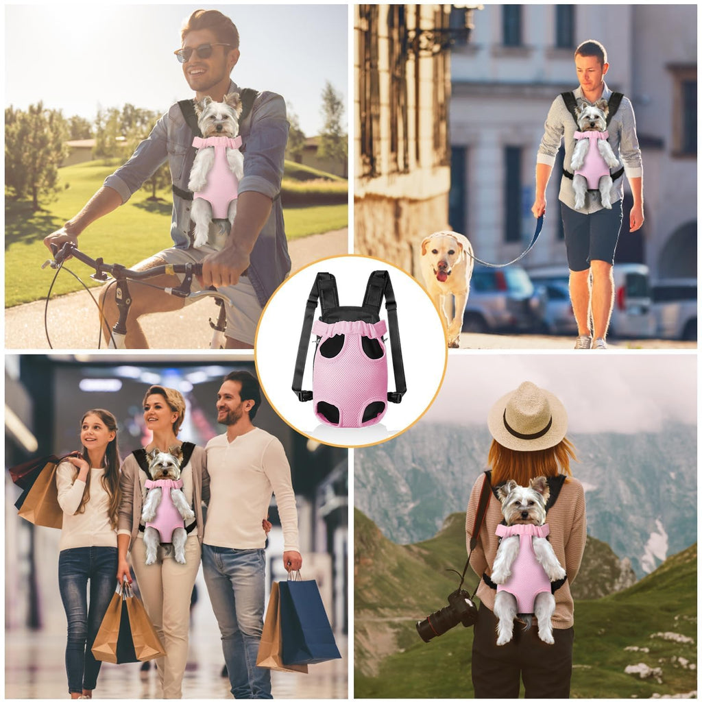 YUDODO Pet Dog Carrier Backpack Adjustable Front Carrier for Small Dog Cat