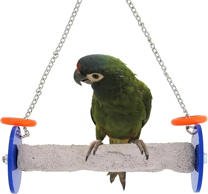 Sweet Feet and Beak Roll Bird Swing, X-Large, Outdoor Pedicure Perch