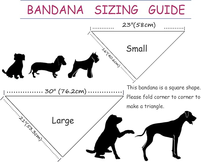 ARING PET Summer Dog Bandana-Cute Blue Dog Bandanas, Comfortable Pet Scarf Dogs Triangle Bibs for Small to Large Boy Girl Dogs and Cats