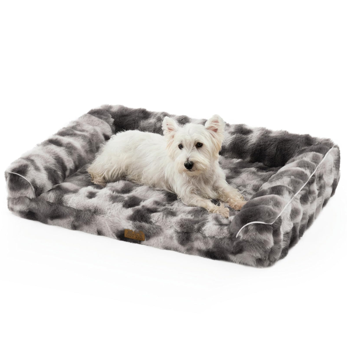 COZY KISS Orthopedic XL Dog Bed for Large Dog, Washable Pet Bed